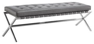 Bella Bench, Gray