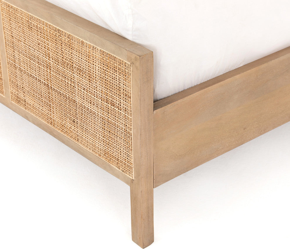 Sydney Twin Bed-Natural