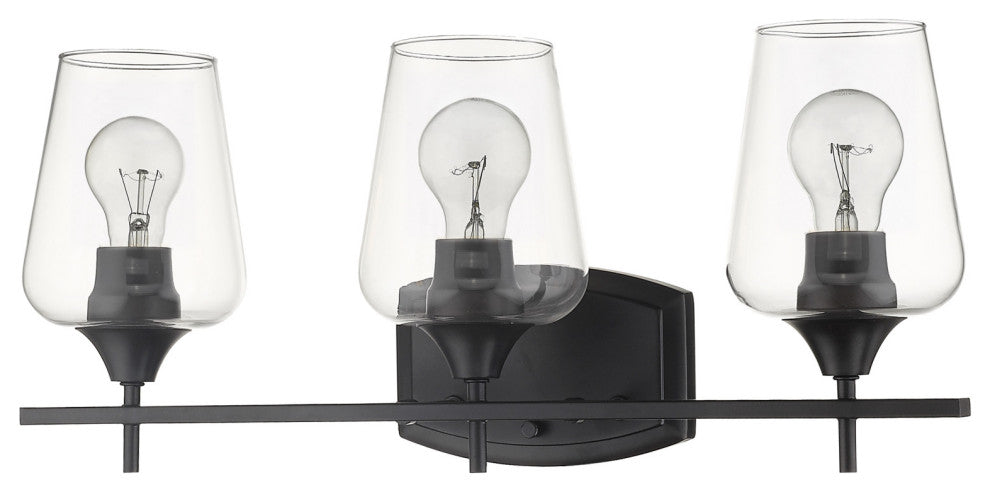 Z-Lite 473-3V Joliet 3 Light 22"W Bathroom Vanity Light - Chrome