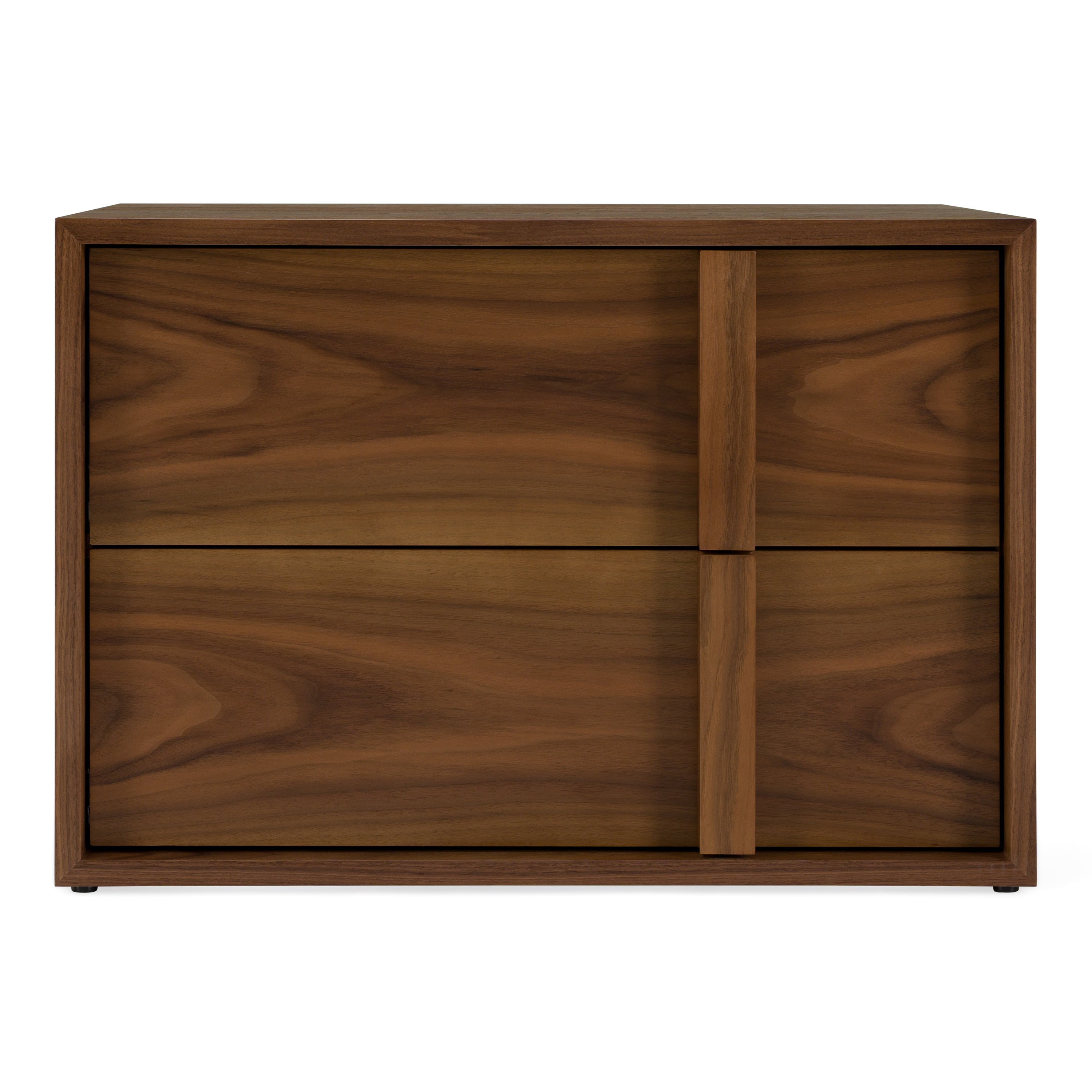 Nova Domus Berlin Modern Walnut Nightstand