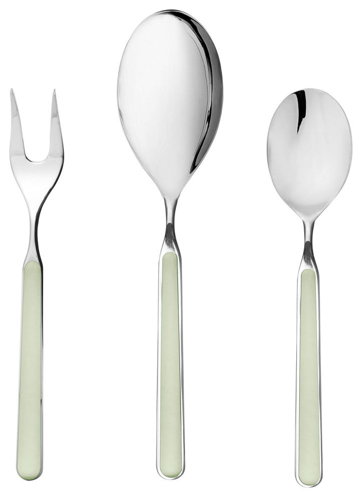 Fantasia Serving Set, Sage, 3-Piece Set