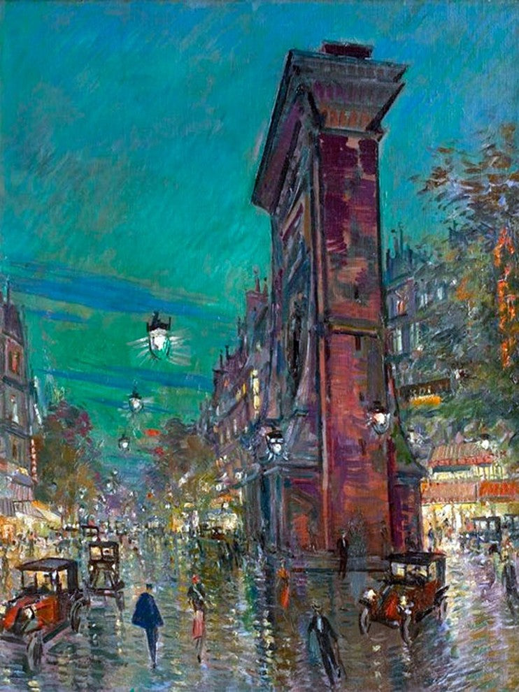Tile Mural Saint Deni By Konstantin Korovin, 6"x8", Glossy