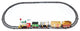 17-Battery Operated Animated Christmas Train Set With Sound