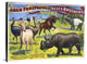 American Wild Beasts And Birds, 36x27