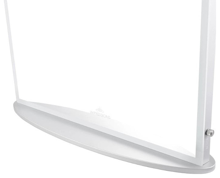 Duchess Pro Vanity Mirror With LED Strip Light, Silver