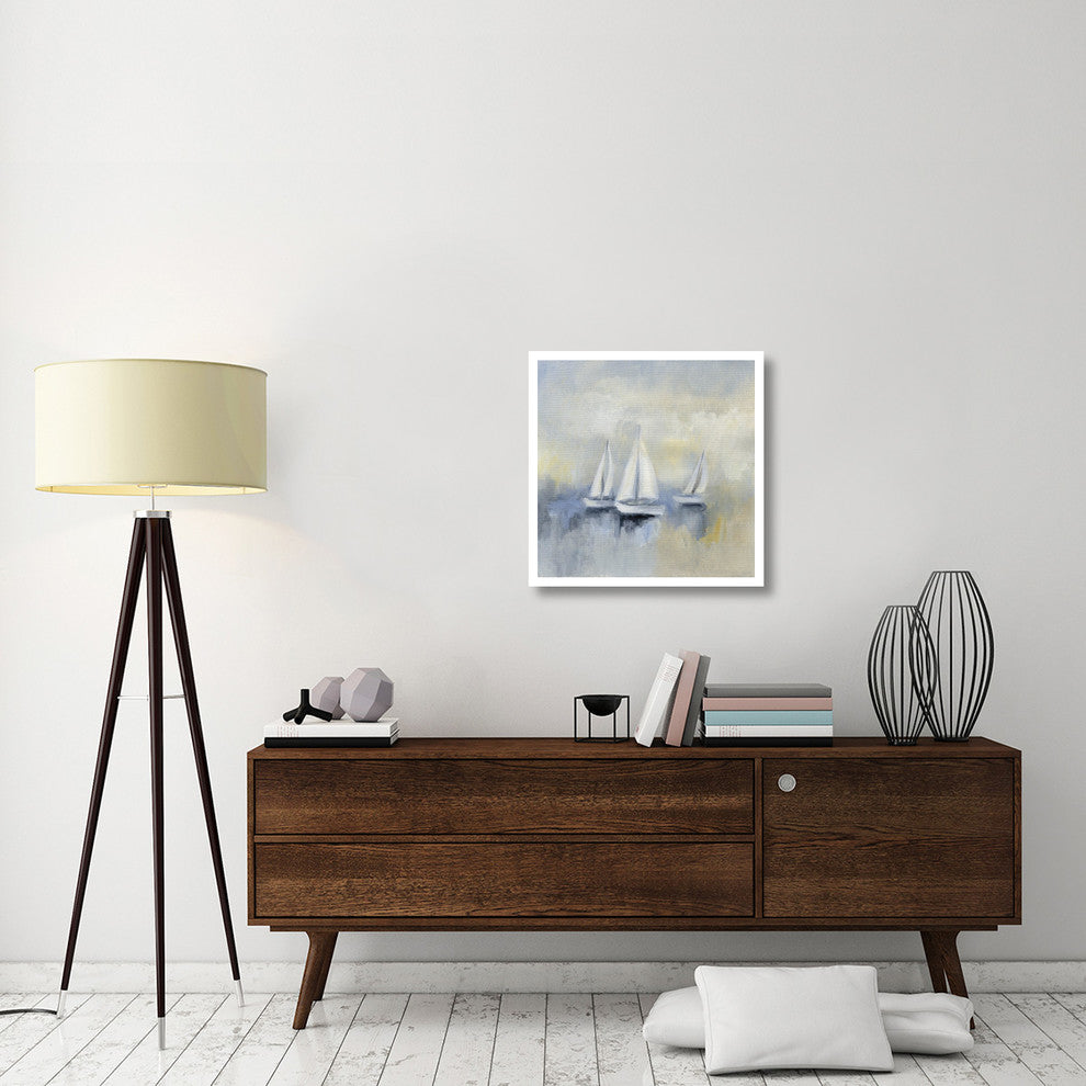 "Morning Sail II" Digital Paper Print by Silvia Vassileva, 26"x26"