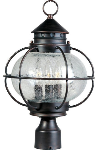 Maxim Portsmouth 3-Light Outdoor Post Lantern Rubbed Bronze -30500CDOI