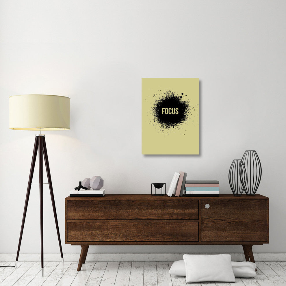"Focus Poster Grey" Fine Art Print