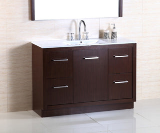 Single Sink Vanity, 48", Single Sink