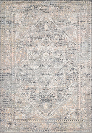 Lucia Rug, Gray/Sunset, 5'2"x7'7"