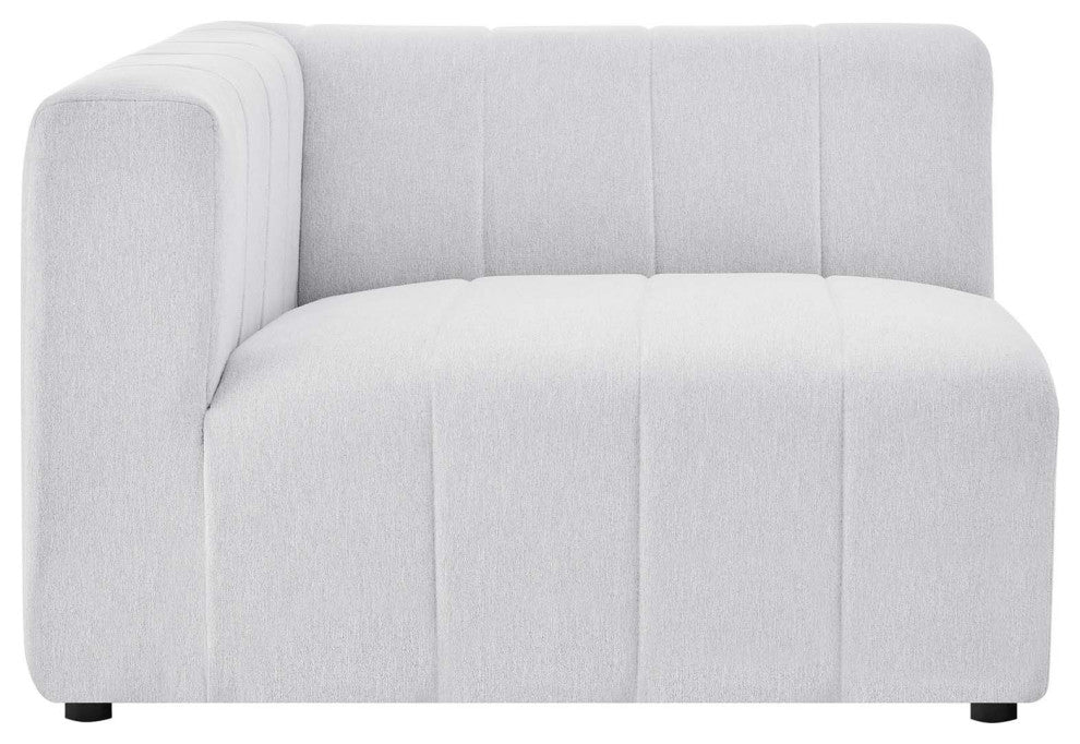 Bartlett Upholstered Fabric 8-Piece Sectional Sofa, Ivory