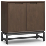 Banting SOLID HARDWOOD Low Storage Cabinet, Walnut Brown
