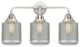 288-3W-PC-G262 Stanton 3 Light 24" Bath Vanity Light, Polished Chrome