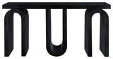 Westbourne Veneer Console Table, Black
