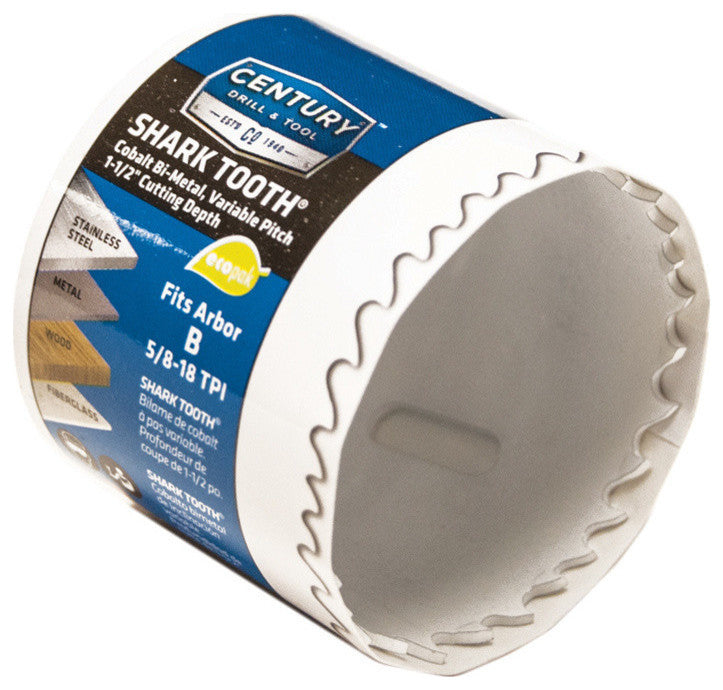 Shark Tooth Hole Saw Eco Pak, 1-3/4"
