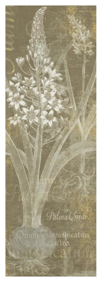 "Flower Lines II" Digital Paper Print by Sue Schlabach, 26"x74"