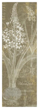 "Flower Lines II" Digital Paper Print by Sue Schlabach, 26"x74"