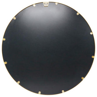 Gold 30" Round Wall Mirror