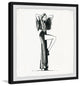 "Tango Chic" Framed Painting Print, 12"x12"