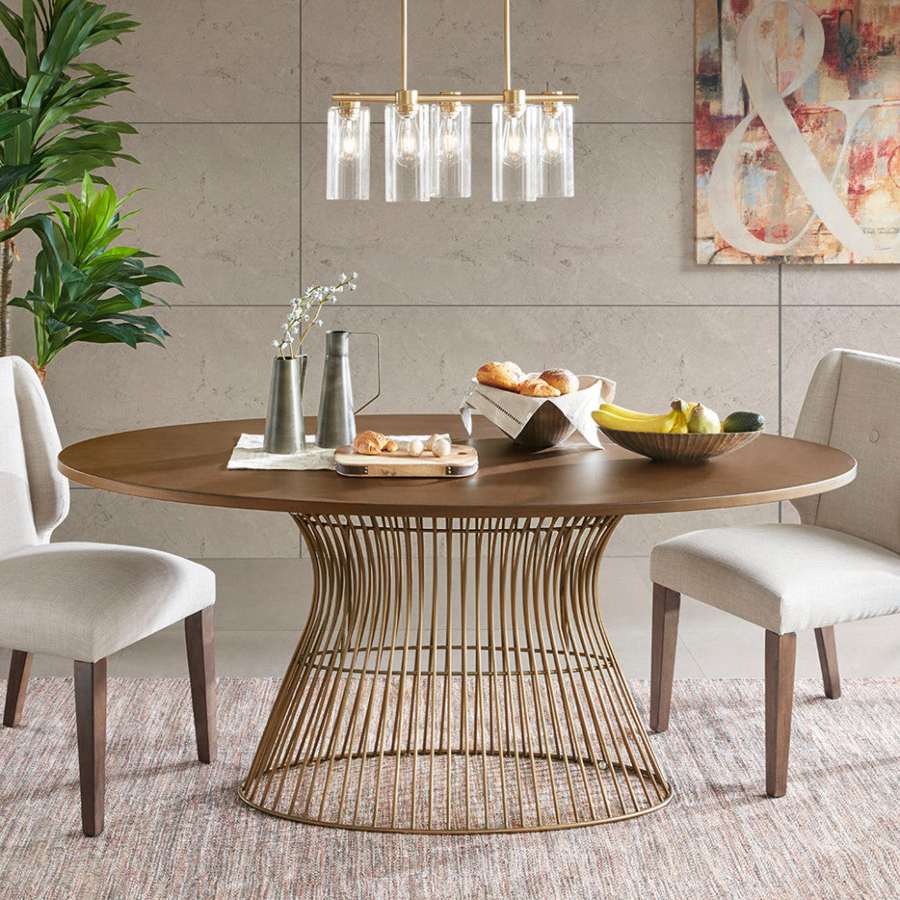 INK+IVY  Mercer Coffee Table, Bronze, Dining Table