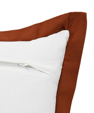 Kassia Empire Bordered Throw Pillow, 14"x36"