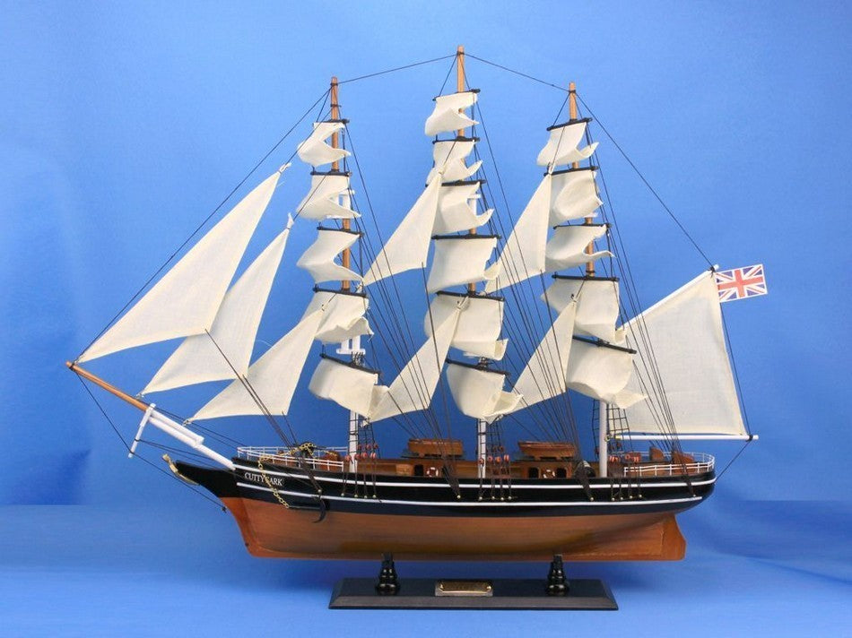Cutty Sark 30'', Wooden Tall Ship, Tall Ship Model, Nautical Decor, Already