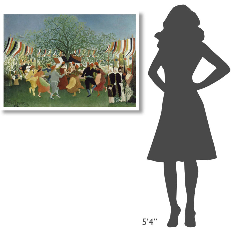 "A Centennial of Independence" Digital Paper Print by Henri Rousseau, 42"x30"