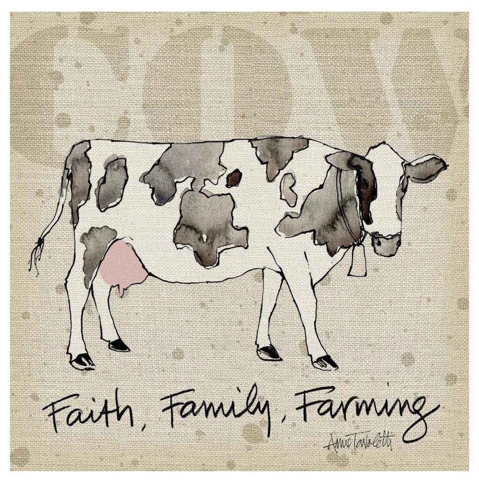"Farm Life I" Digital Paper Print by Anne Tavoletti, 26"x26"