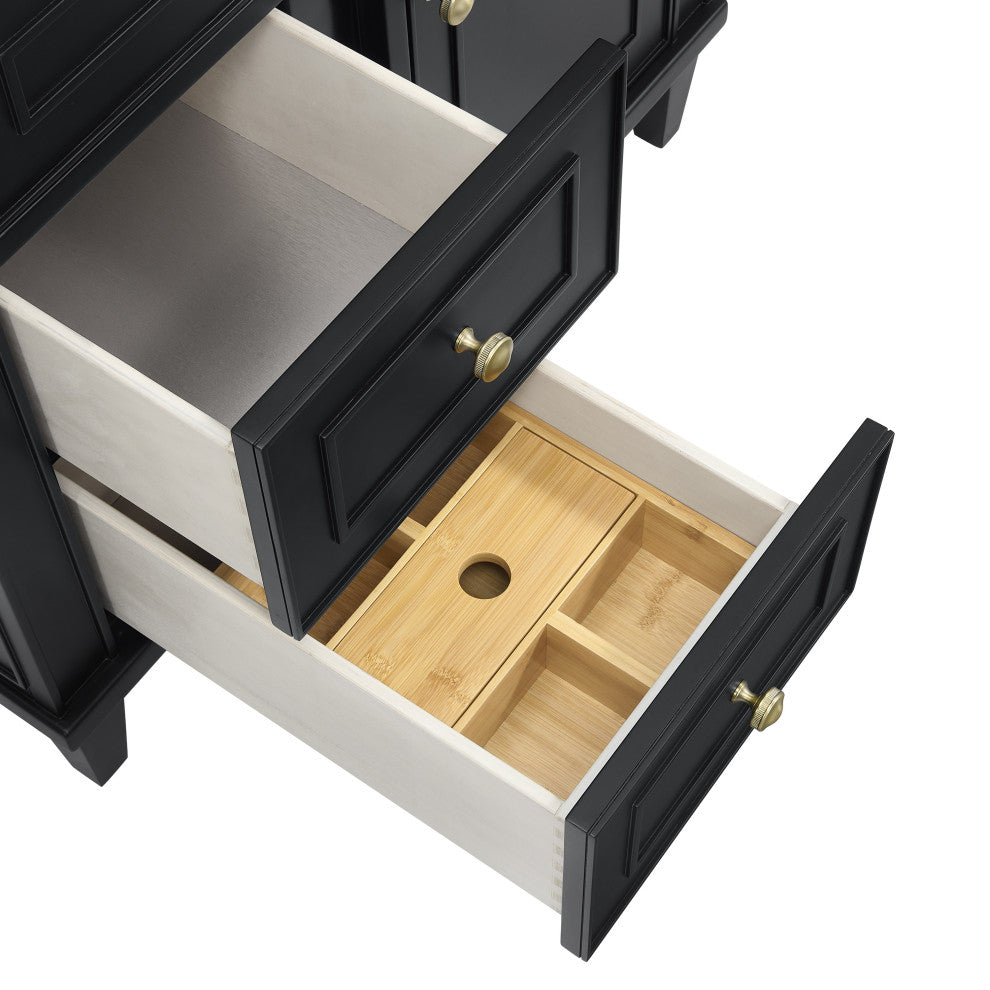 Lorelai 36" Single Vanity, Black Onyx