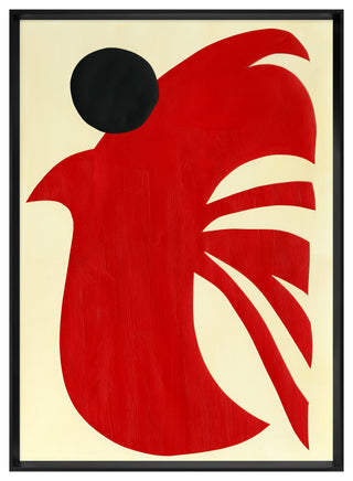 Flying 7 Fine Art Print, Black, 26"x18"