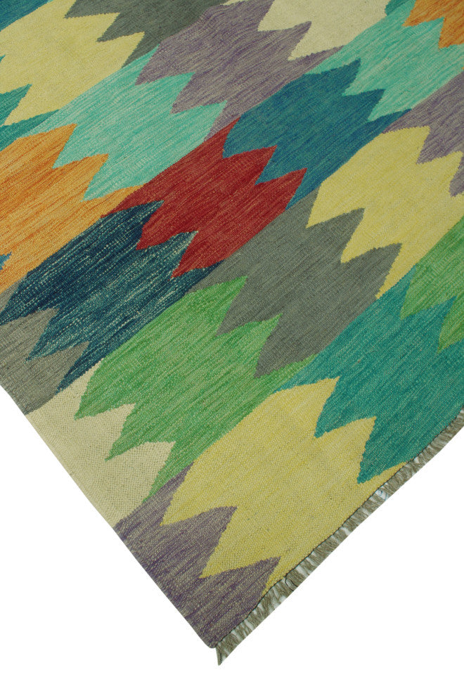 Winchester Kilim SaLight anat Red/Charcoal Rug, 4'11x6'7