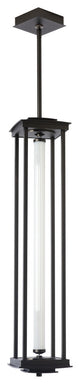 Athena 1-Light Large LED Lantern Oil Rubbed Bronze Clear Glass