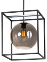 Maxim 11367MSK Fluid 15"W LED Pendant - Black / Polished Chrome