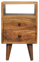 Mini Oak-ish Classic Open Nightstand
