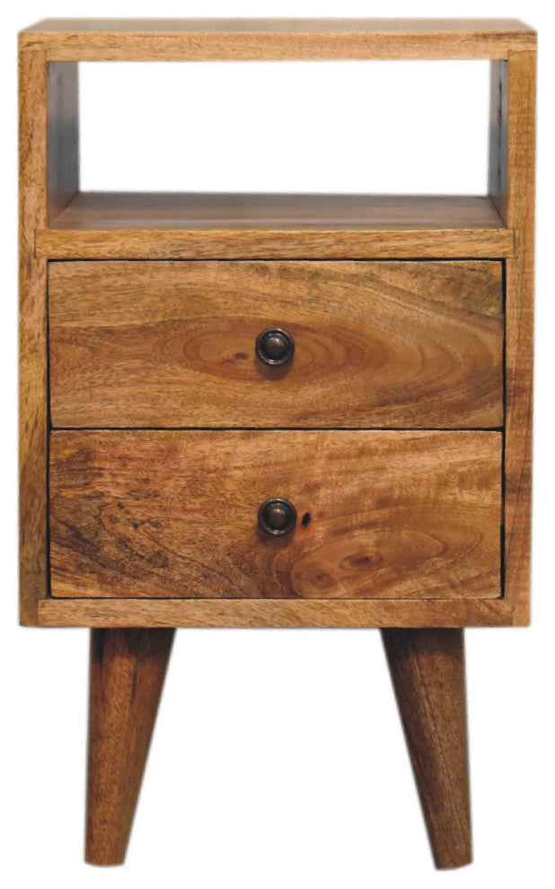 Mini Oak-ish Classic Open Nightstand
