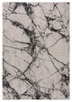 Safavieh Lurex Collection LUR187 Rug, Grey/Black, 4' X 6'