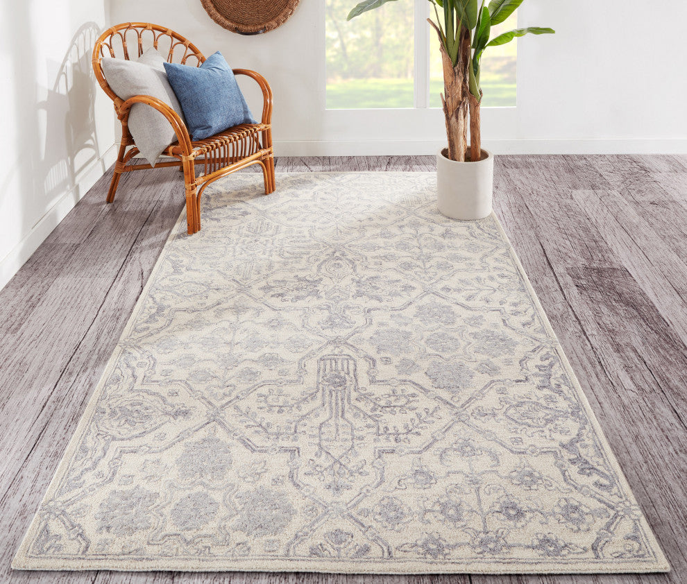 Cosette Cos-1 Rug, Gray, 9'6"x13'6"