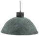 Paper Mache Pendant Lamp L, By-Boo Sana, Gray