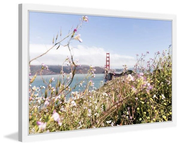 "From a Distance" Framed Painting Print, 30"x20"