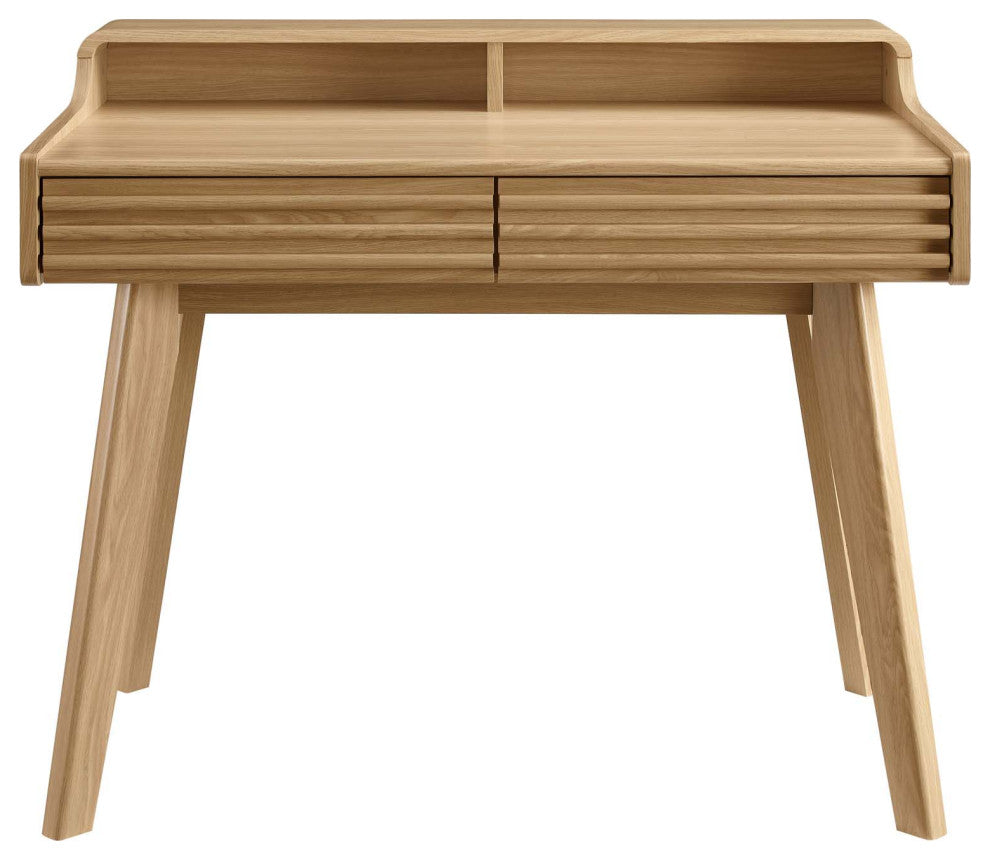 Render Writing Desk Oak