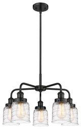 Innovations Cone 5 23" Chandelier Matte Black