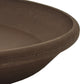 Single Slip Saucer, Chocolate, Large