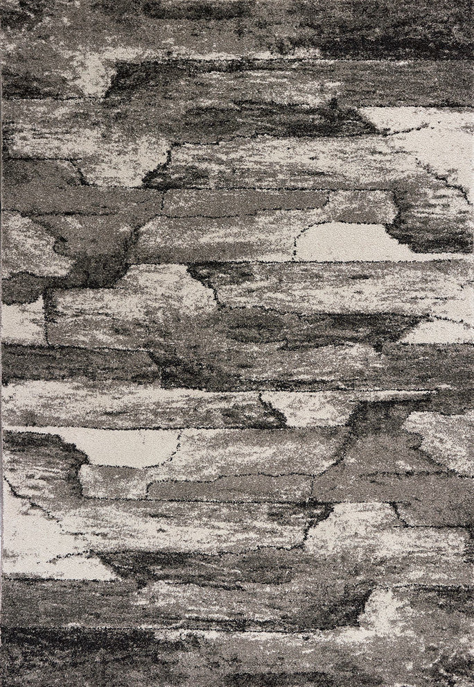 KAS Landscapes 5907 Highlights 7'10"x10'10" Gray Rug