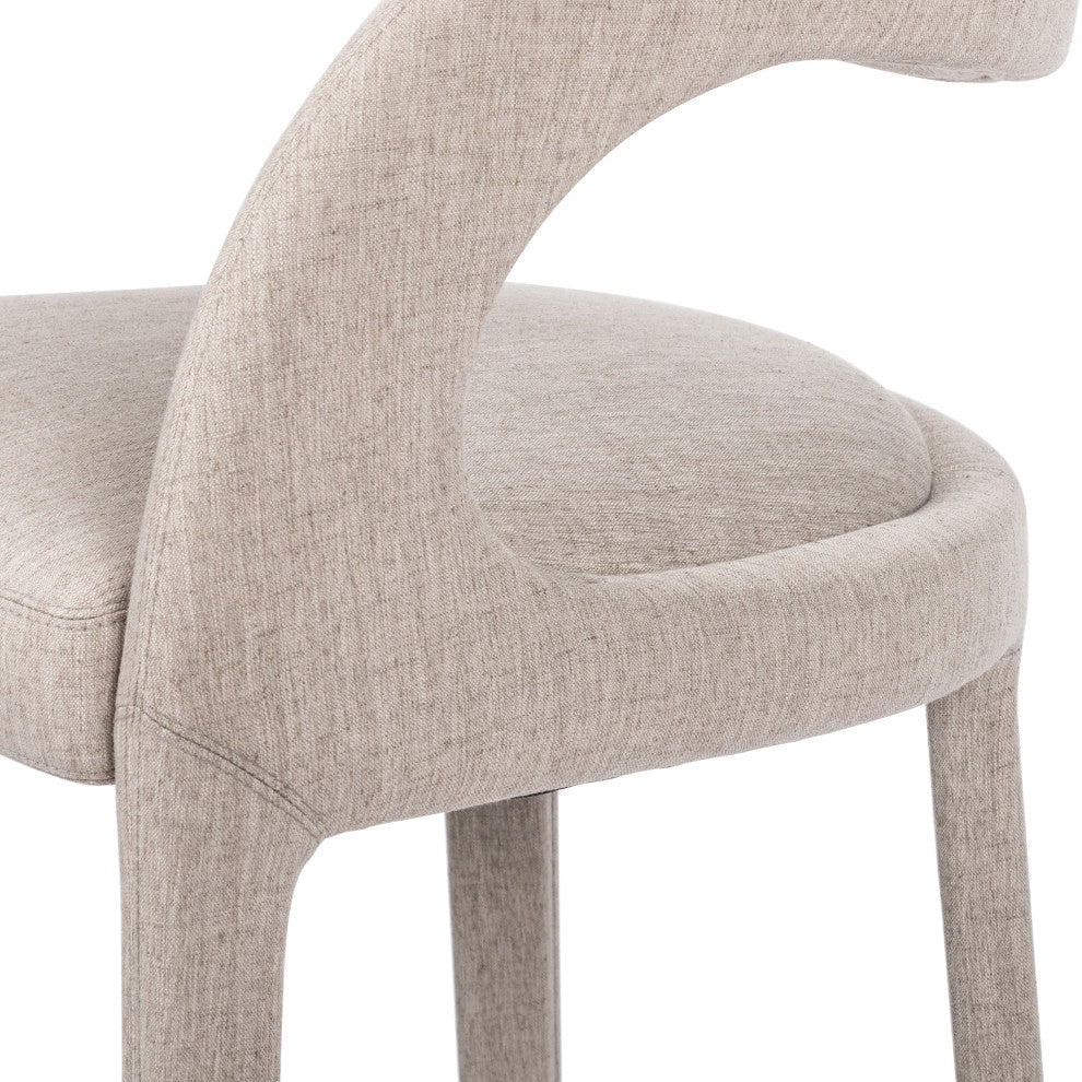 Hawkins Stool, Savile Flannel, Bar