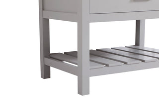 Home Living 22" Farmhouse Grey-Light Bathroom Vanity