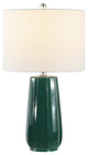 Safavieh Yani Table Lamp Dark Green