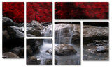 'Red Vision' Multi-Panel Canvas Art Set by Philippe Sainte-Laudy