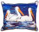 Three Pelicans Large Indoor/Outdoor Pillow 16x20