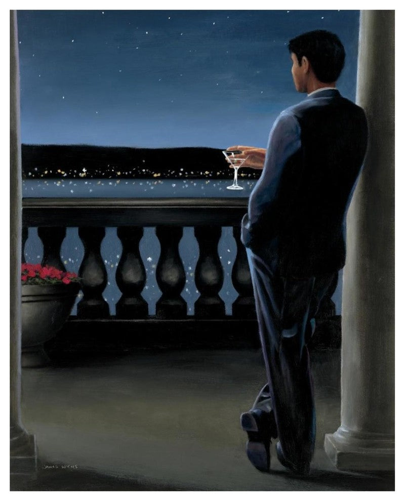 "Thinking of Her" Digital Paper Print by James Wiens, 30"x37"