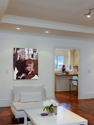 "Love Wasn't Enough" Painting Print on Wrapped Canvas